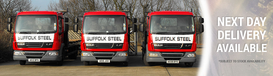 delivery lorries on forecourt
